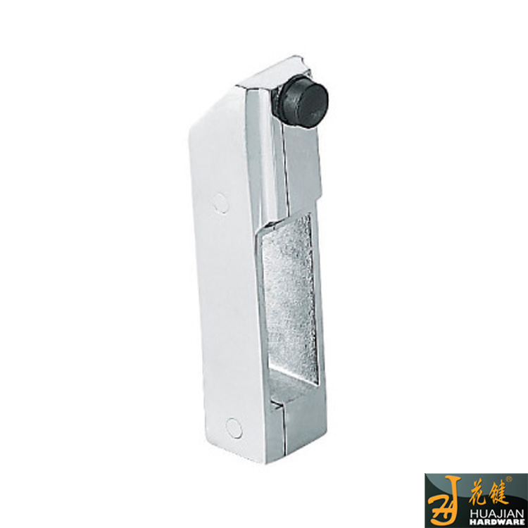 不锈钢滑轮止动器分体式安装15*40方型导轨配件20B-4方轨限位器